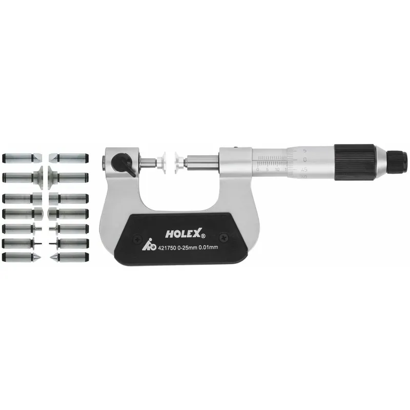 Oferta czasowa Uniwersalny mikrometr zewnętrzny, zakres pomiarowy: 0-25mm