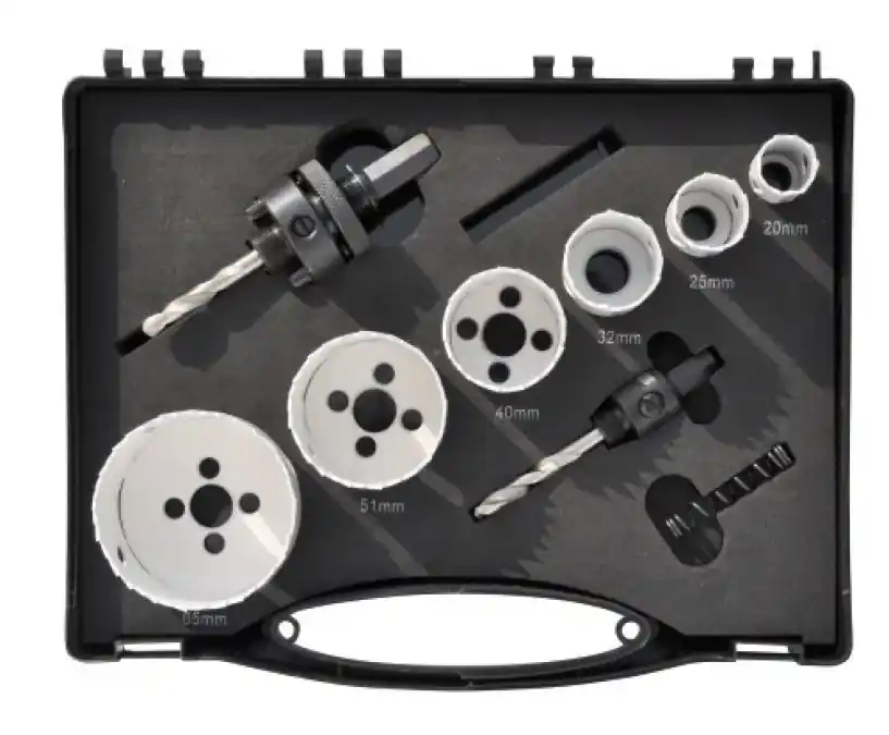 Dodaj do koszyka Zestaw Otwornic 22 25 32 40 51 65 + 2ADAP. Elektryk Rawlplug RT‑HS‑SET1E