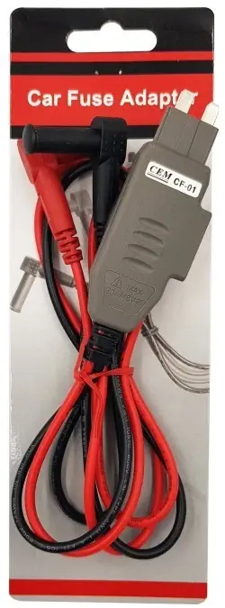 Niska cena Adapter bezpiecznika samochodowego, miernika w obwód instalacji samochodowej CF‑01