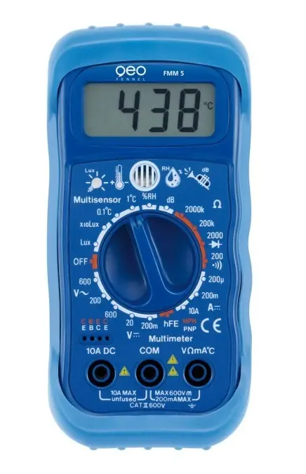 Multimetr wielofunkcyjny FMM 5 cyfrowy 5 w 1 Łatwy zwrot