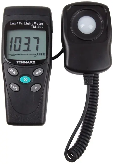 Luksomierz światłomierz 0,01~200 000 lx TENMARS TM202 Kup teraz