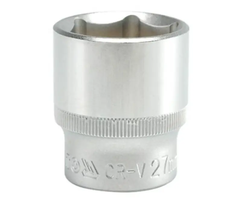 Nasadka krótka 6‑kątna chromowana 1/2 27mm Oferta czasowa