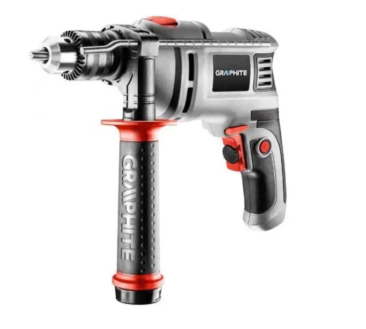 Premium Wiertarka udarowa 650w uchwyt kluczykowy 13 mm obroty 0‑3000