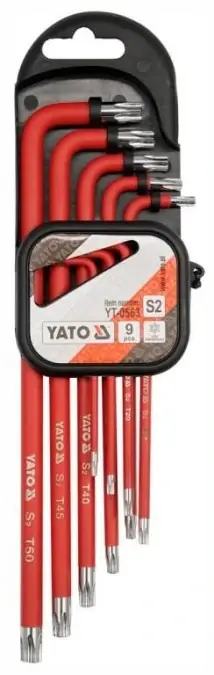 Darmowa dostawa Zestaw kluczy torx 9 sztuk
