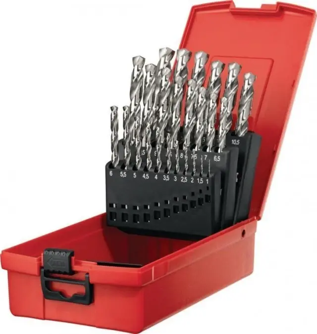 Zestaw wierteł 1‑13mm ze stali szybkotnącej HSS do wiercenia w metalu / zestaw 1‑13 (25) Darmowy zwrot