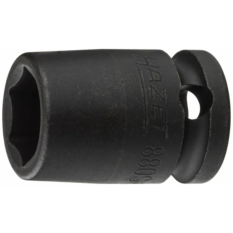 Klucz nasadowy udarowy ∙ Zabierak kwadratowy drążony 3/8 cala (10 mm) ∙ Profil Traction z gniazdem zewnętrznym 6-kątnym ∙ Rozmiar klucza 12 mm Nie przegap