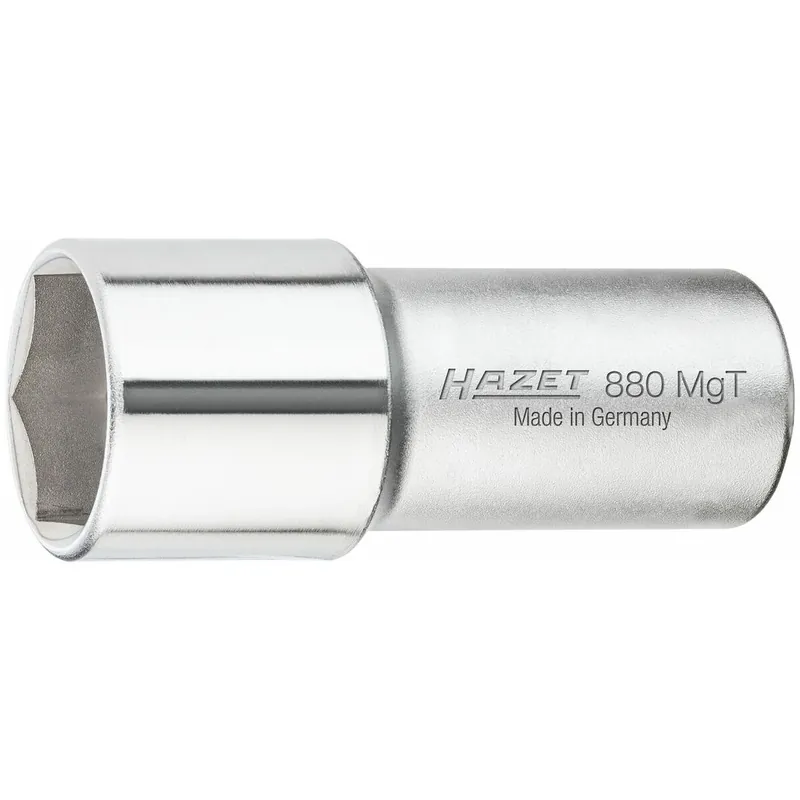 Bestseller Klucz nasadowy do świec zapłonowych ∙ Zabierak kwadratowy drążony 3/8 cala (10 mm) ∙ Profil z gniazdem zewnętrznym 6-kątnym ∙ Rozmiar klucza 20,8 mm ∙ 13/16″