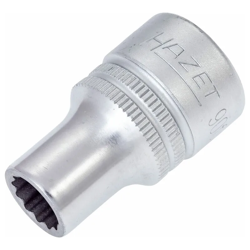 Klucz nasadowy ∙ Zabierak kwadratowy drążony 1/2 cala (12,5 mm) ∙ Profil Traction zewnętrzny 12-kątny ∙ Rozmiar klucza 3/8″ Wyjątkowa oferta