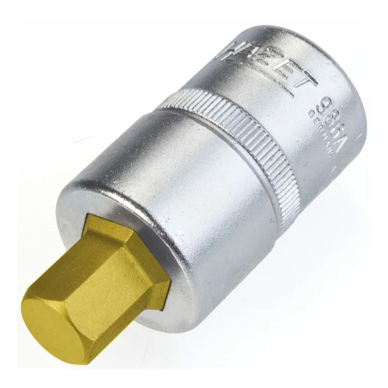 Premium Klucz nasadowy trzpieniowy ∙ Zabierak kwadratowy drążony 1/2 cala (12,5 mm) ∙ Profil z gniazdem sześciokątnym ∙ Rozmiar klucza 7/16″