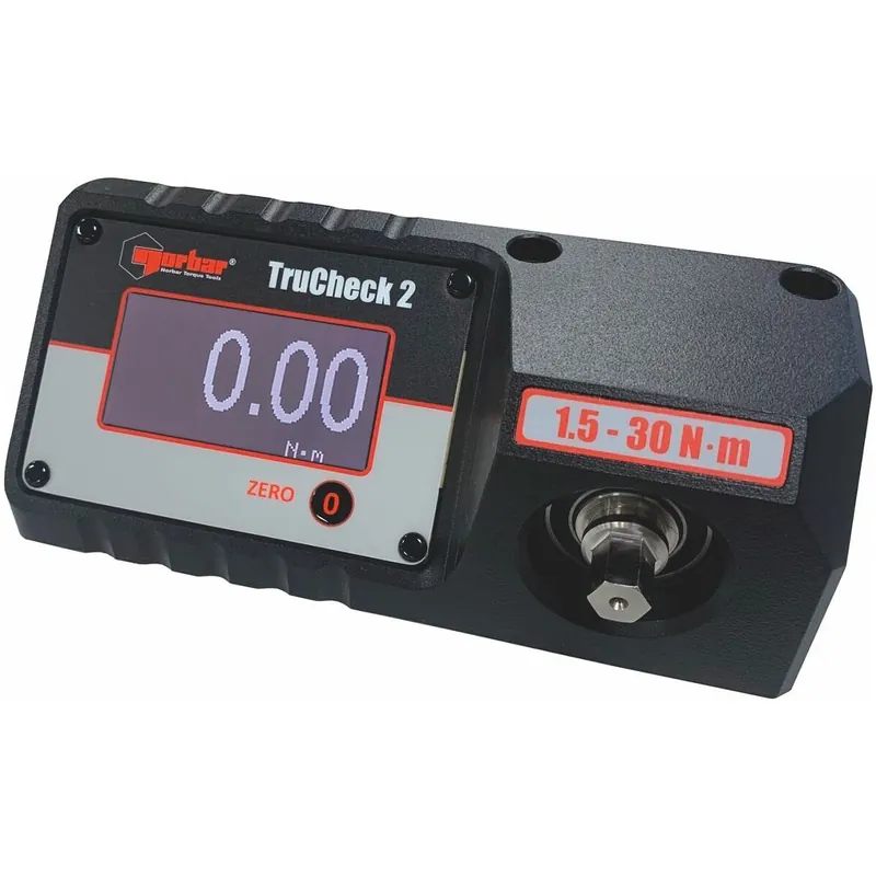 Elektroniczne przyrządy do kontroli kluczy dynamometrycznych „TruCheck™ 2“, maksymalny moment obrotowy: 30Nm Hit sprzedaży