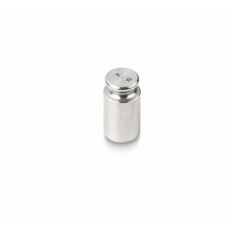 Test weight 337-04, OIML Class F2, Nominal value 10 g, Button, Stainless Steelfine turned Oferta limitowana