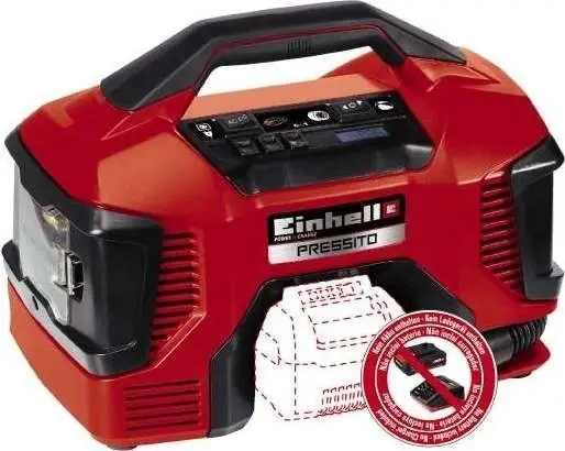 Kompresor samochodowy Einhell Power X-Change Pressito 18 V 90 W Rabat