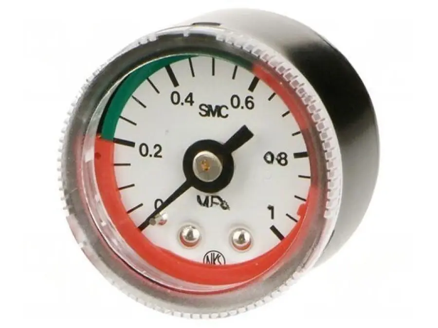 Manometr 0‑1MPa stal Gwint R 1/8 zewnętrzny 42,5mm ‑5‑60C G46‑10‑01‑L Kup teraz