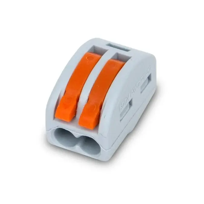 Dostępne od ręki Szybkozłączka z dźwignią 2x0,08‑4mm2 ZU‑402 /1szt./
