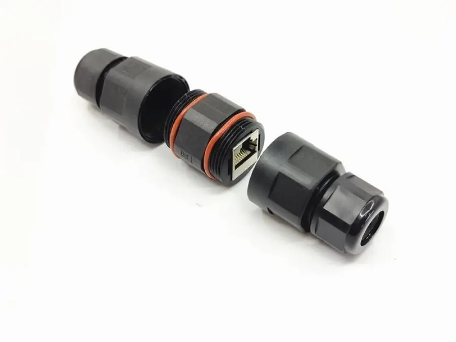 Wodoodporna mufa kablowa z gniazdami RJ45, IP65 Kup online