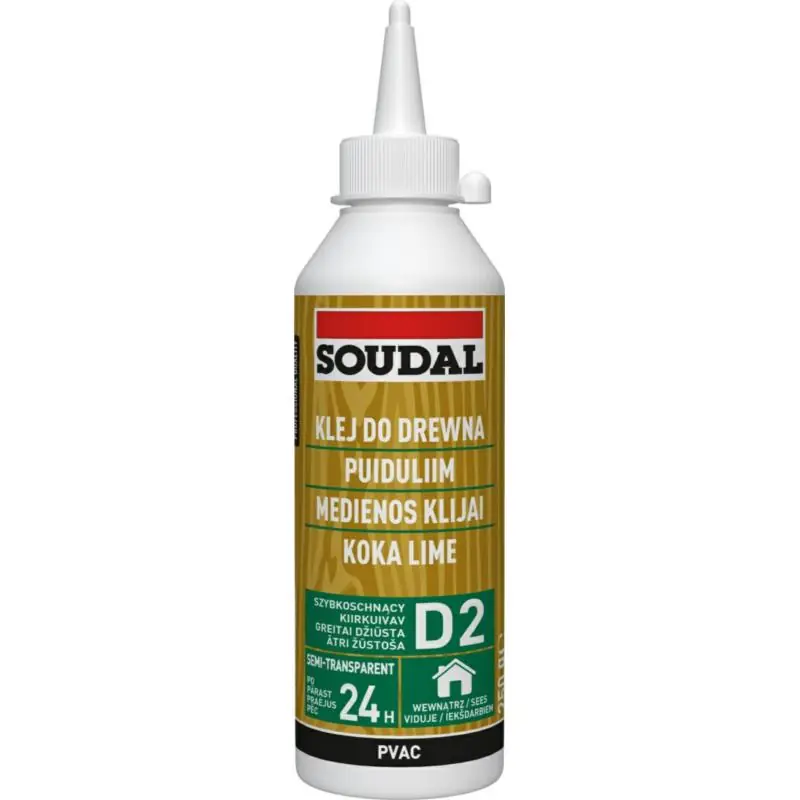 Bestseller Klej szybkoschnący do drewna 64A 250ml Soudal