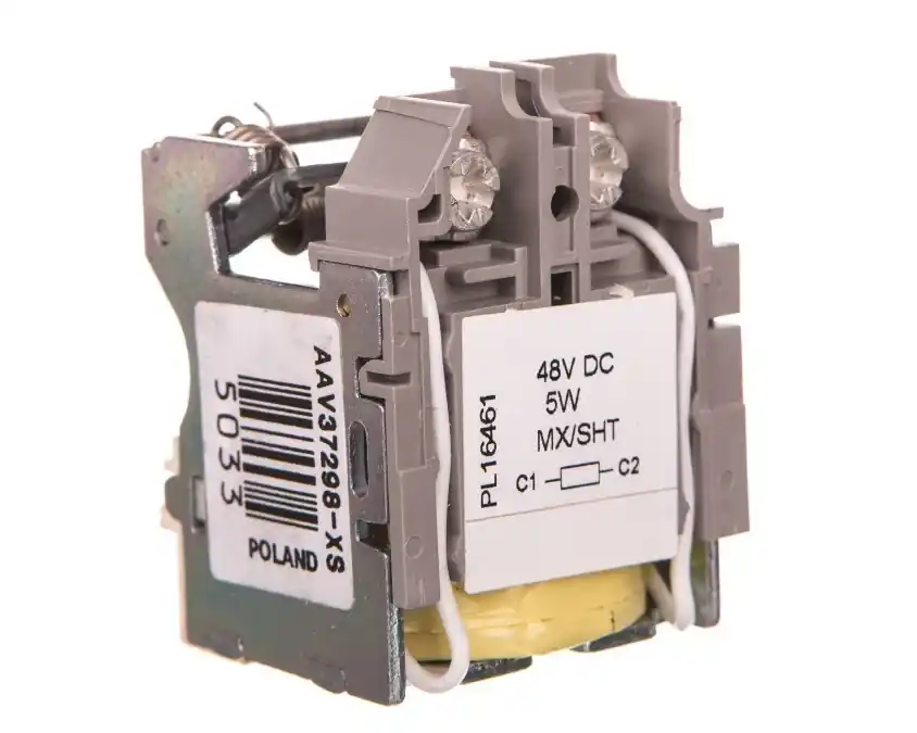 Łatwy zwrot Wyzwalacz wzrostowy MX 48V DC do Compact NSX100/160/250/400/630 3P/4P LV429392