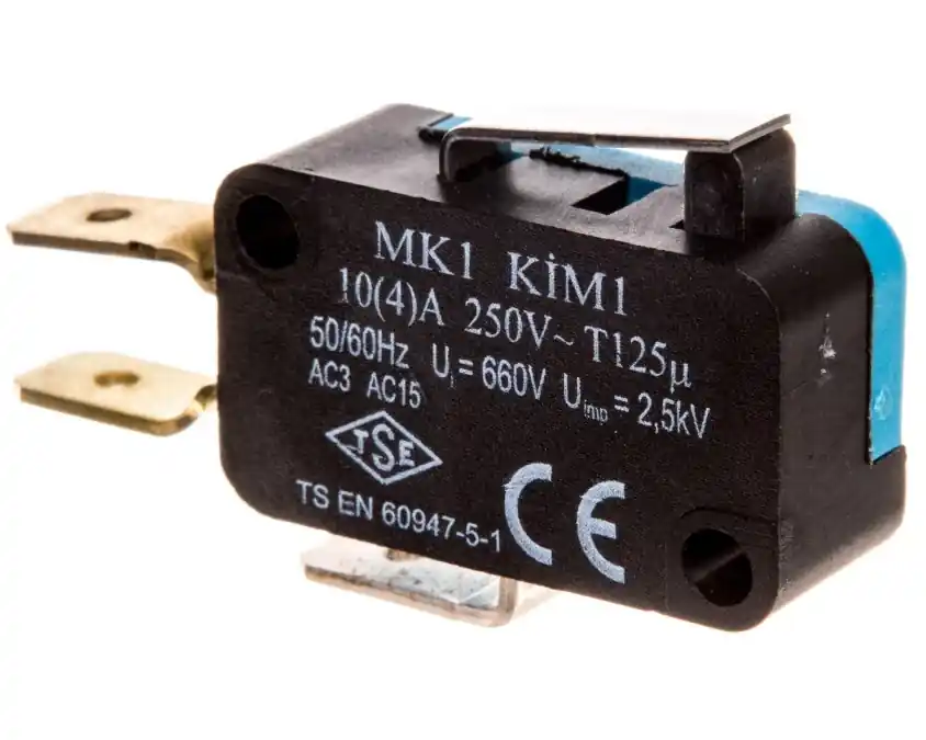 Darmowa dostawa Wyłącznik krańcowy miniaturowy, 1CO, dźwignia krótka, T0‑MK1KIM1