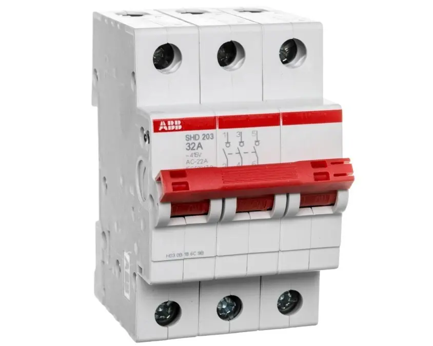 Niska cena Rozłącznik modułowy 32A 3P SHD203/32 2CDD273111R0032