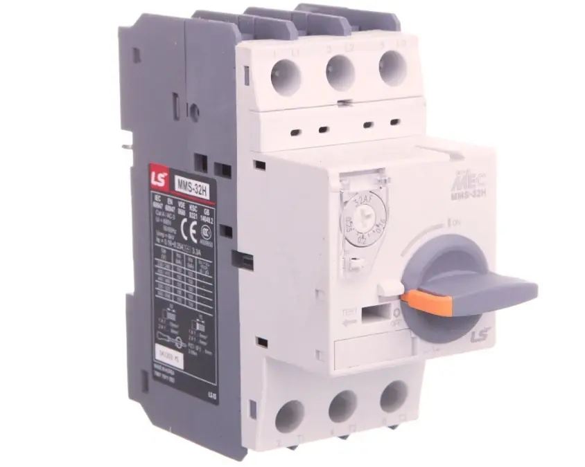 Wyłącznik silnikowy LS Electric MMS, typ 32H, 0,25A 0705103641 MMS‑32H 0.25A Oferta limitowana