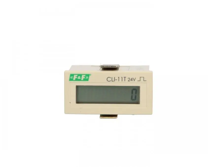 Licznik impulsów 110‑240V AC/DC 1P 8A 8 cyfr panelowy CLI‑11T Najlepsza cena