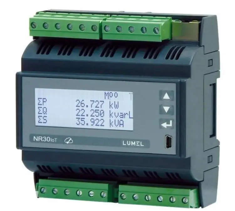 Miernik parametrów sieci na szynę z MQTT NR30IOT 2221MSM0 Premium