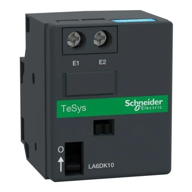 TeSys Deca Dodatkowy blok styków zatrzaskowych TeSys Deca, 110...127 V DC/AC 50...60 Hz LA6DK10F Rabat