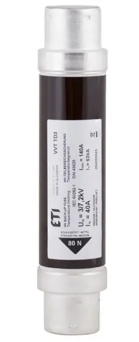 Tani Wkładka topikowa z wybijakiem VVC3 7,2kV/10A 004220007