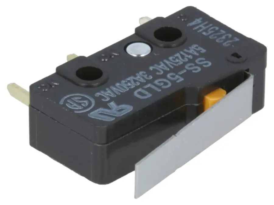 Kup online Mikroprzełącznik SNAP ACTION z dźwignią SPDT 5A/125VAC Poz 2 SS‑5GLD