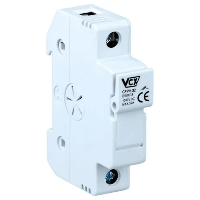 Podstawa bezpiecznikowa CF PV32 28mm 1P 1‑32A 1000V DC VCX Ostatnie sztuki