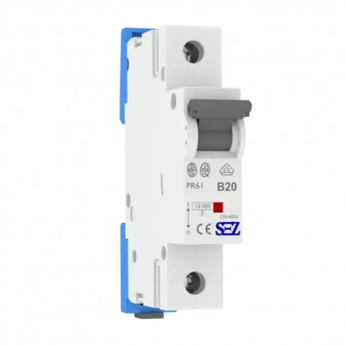 Wyjątkowa oferta B20A 1P 10kA Wyłącznik nadprądowy bezpiecznik Typ S eska PR61 SEZ 0104