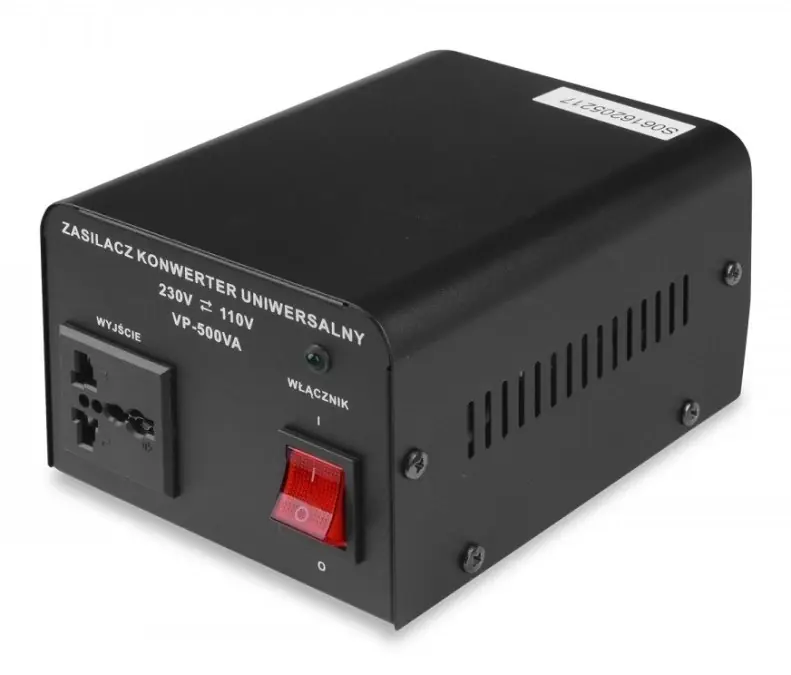 Konwerter napięcia 230V ‑ 110V 500VA VOLT Kup online