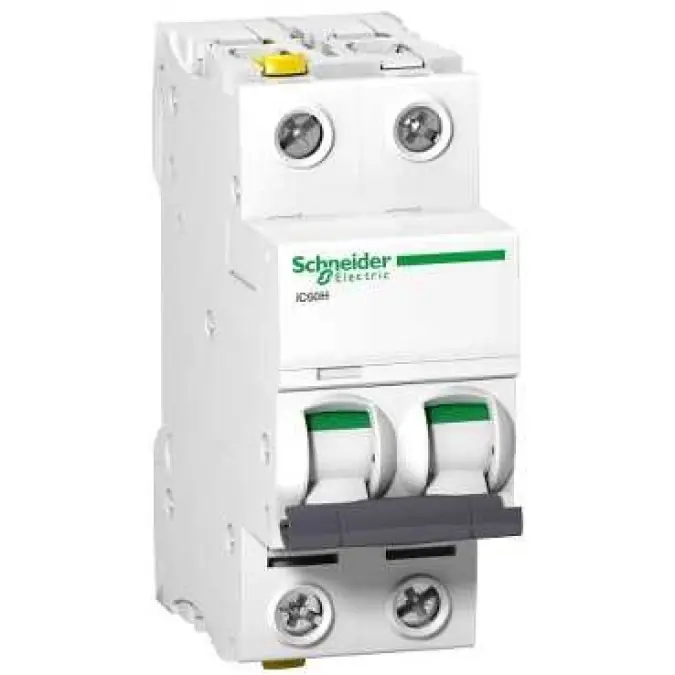 Wyłącznik nadprądowy 2P D 20A 10kA AC iC60H‑D20‑2 A9F08220 Rabat