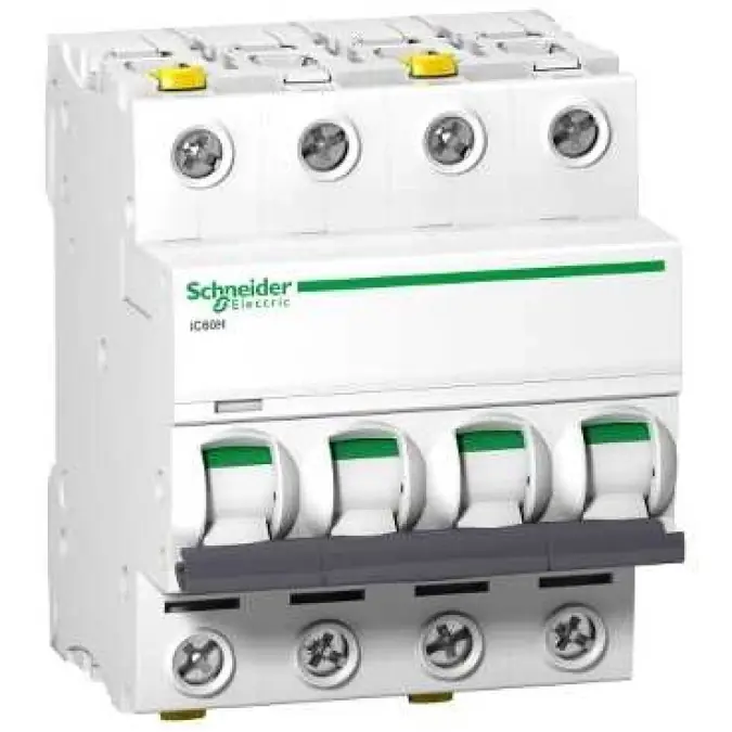 Wyłącznik nadprądowy 4P D 40A 10kA AC iC60H‑D40‑4 A9F08440 Hit sprzedaży