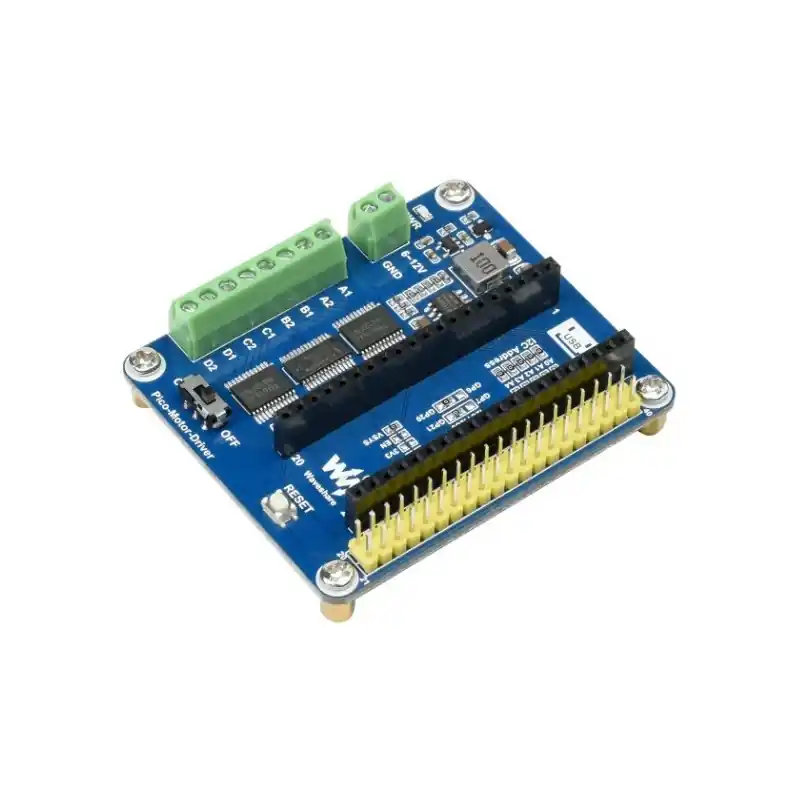 Moduł sterownika silników DC Pico-Motor-Driver do Raspberry Pi Pico - Waveshare 19764 Cena promocyjna