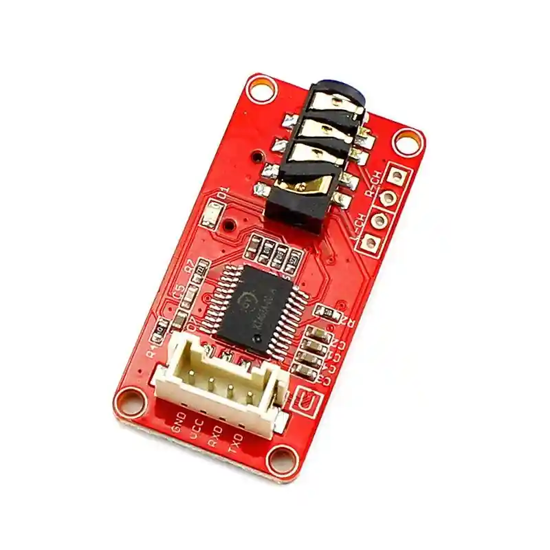 Oferta czasowa Crowtail-MP3 Player 2.0 – moduł odtwarzacza audio MP3/WAV/WMA, UART, microSD, 3,5 mm jack, 5 V