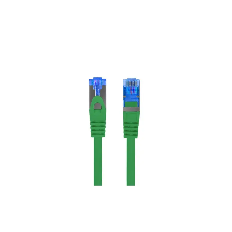 Szybka dostawa Patchcord - przewód sieciowy Ethernet 20m kat.6A S/FTP, zielony, Lanberg