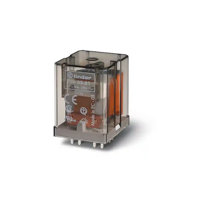 Przekaźnik elektromagnetyczny SPST-NO, 24VDC, 30A/250VAC, Finder 65.61.9.024.0300 Dostępne od ręki