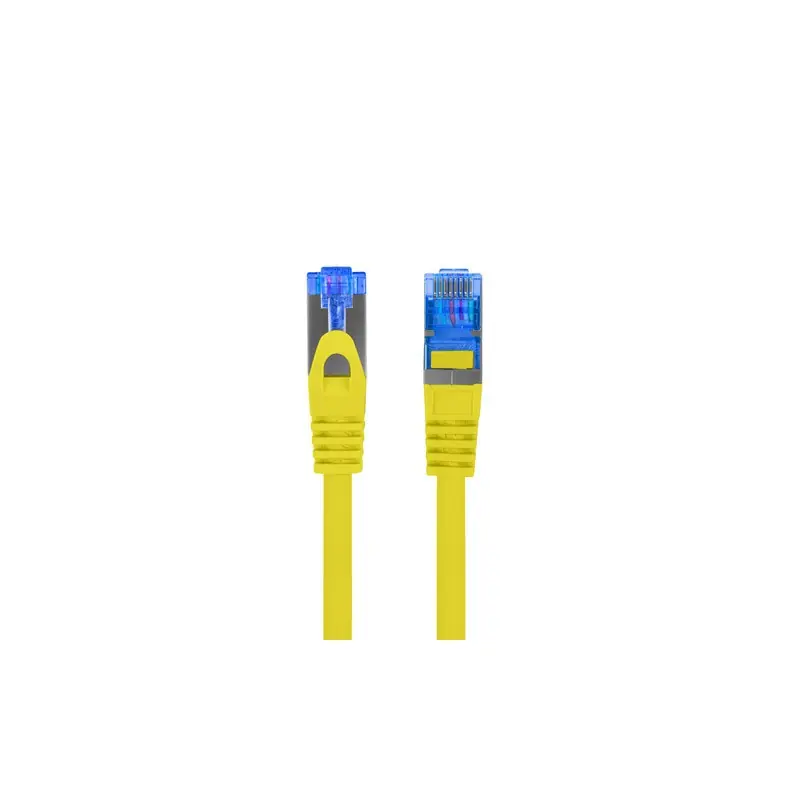 Okazja Patchcord - przewód sieciowy Ethernet 3m kat.6A S/FTP, żółty, Lanberg