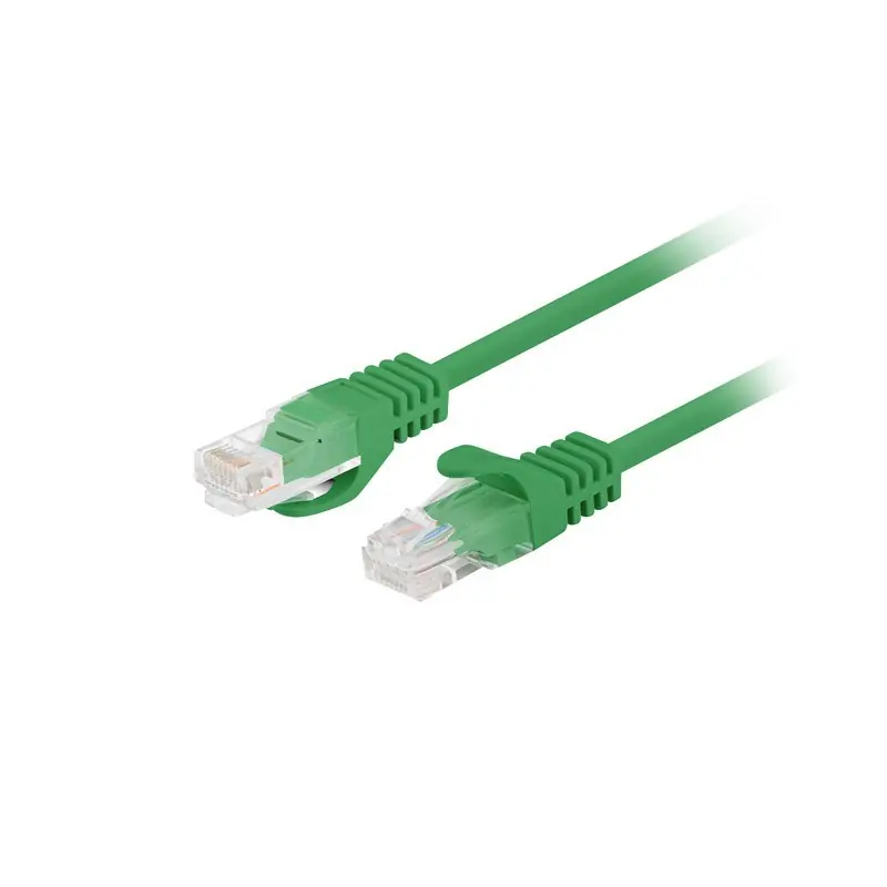 Dodaj do koszyka Patchcord kat.6 UTP 7.5M zielony Fluke Passed Lanberg