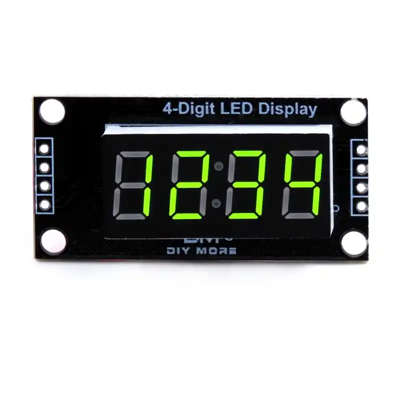 Szybka dostawa Moduł z 7-segmentowym wyświetlaczem LED, 4 cyfry 0,36", zielony