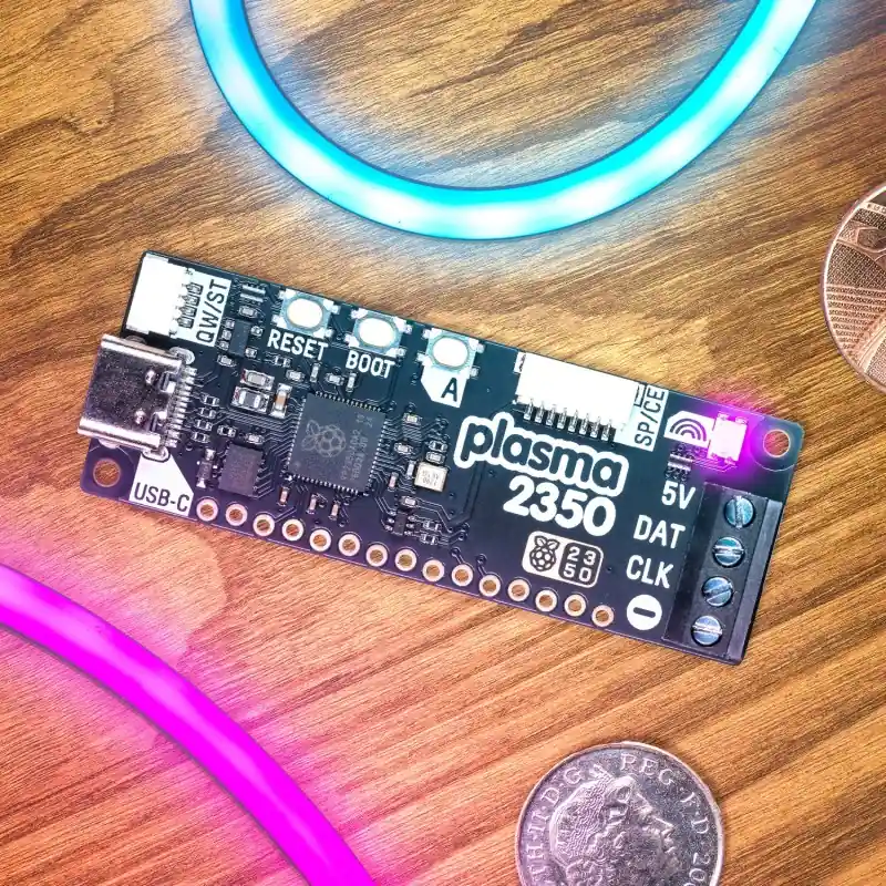 Plasma 2350 Board - sterownik taśm LED RGB z mikrokontrolerem RP2350 Premium