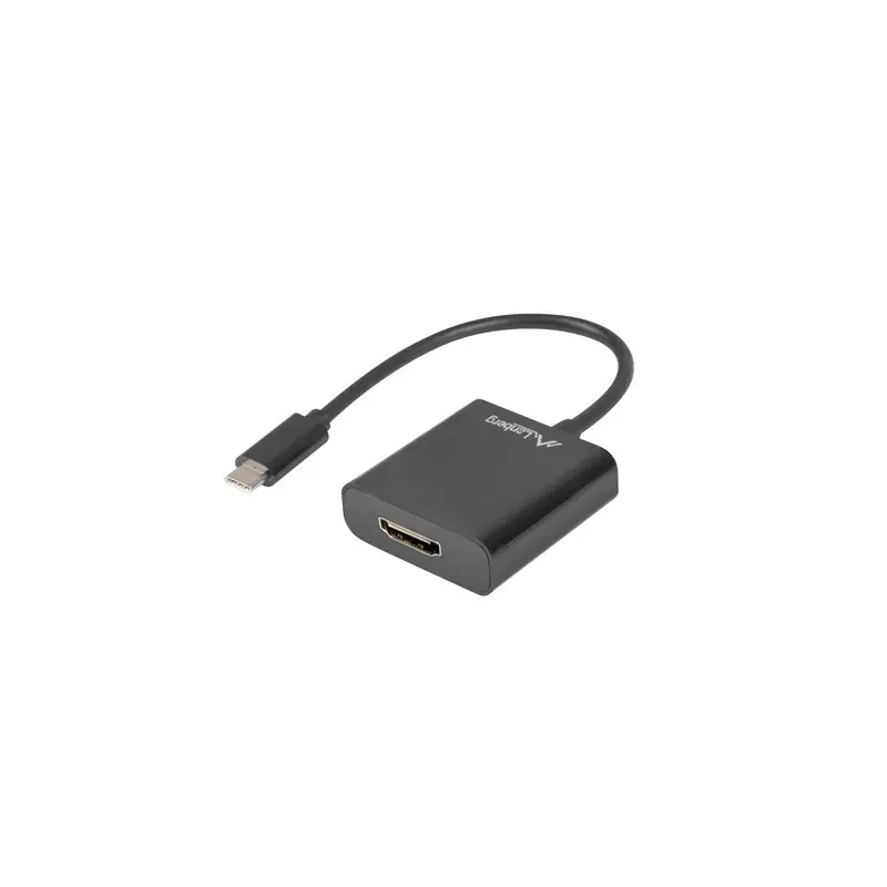 Adapter USB-C – HDMI na kablu 15cm czarny Darmowy zwrot