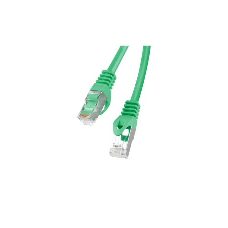 Patchcord - przewód sieciowy Ethernet 5m kat.6 FTP, zielony, Lanberg Popularny