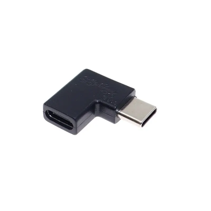 Cena promocyjna Adapter USB typu C M-F, kątowy boczny