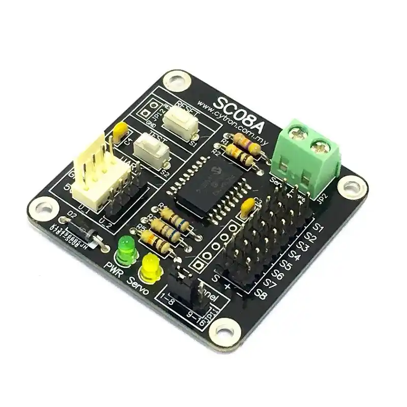 Bezpieczna płatność 8 Channel Servo Controller - 8 kanałowy sterownik serwomechanizmów